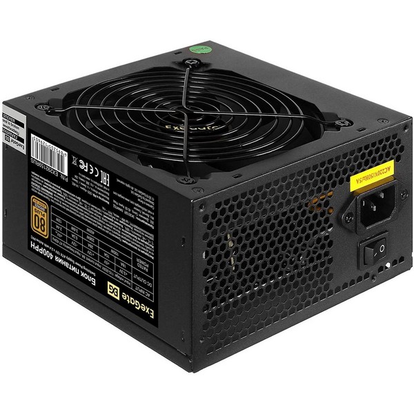 Блок питания Exegate 400PPH 400 Вт, OEM, черный, [ex292159rus-oem]